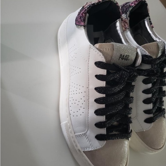 SUPER CUTE P448 FLORAL SNEAKERS size 37 - Picture 6 of 12